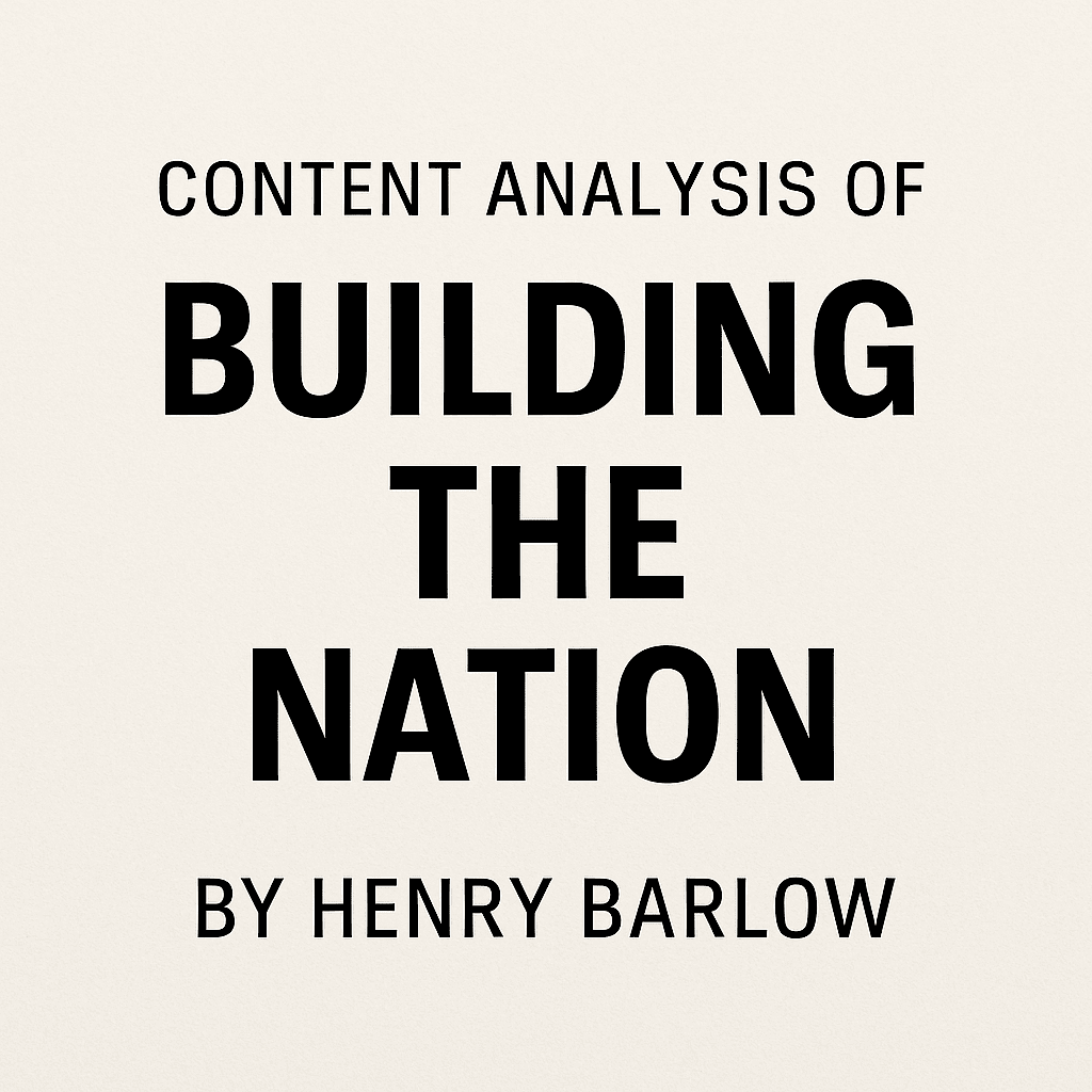 Analysis of Building the Nation